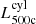 Mathematical equation: $ L_\mathrm{{500c}}^\mathrm{{cyl}} $