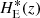 Mathematical equation: $ H^{*}_{\mathrm{E}}(z) $