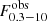 Mathematical equation: $ F_\mathrm{{0.3-10}}^{\mathrm{obs}} $