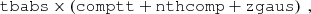 Mathematical equation: $$ \begin{aligned} \mathtt {tbabs} \times \left(\mathtt {comptt} +\mathtt {nthcomp} +\mathtt {zgaus} \right) \ , \end{aligned} $$