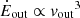 Mathematical equation: $ \dot{E}_{\mathrm{out}}\propto {v_{\text{out}}}^3 $