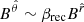 Mathematical equation: $ B^{\hat{\theta}} \sim \beta_{\mathrm{rec}} B^{\hat{r}} $