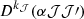 Mathematical equation: $ D^{k_\mathcal{J}}(\alpha \mathcal{J} \mathcal{J}\prime) $