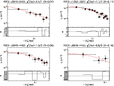 \begin{figure}
\par\vspace*{-0.0cm} \hbox{
\includegraphics[width=7.5cm]{ngas/R...
....ps} \includegraphics[width=7.5cm]{ngas/RDCS-J0848+4453_ngas.ps} }\end{figure}