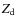 $Z_{\rm d}$