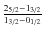 $\frac{2_{5/2}-1_{3/2}}{1_{3/2}-0_{1/2}}$