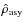 $\hat\rho_{\rm asy}$